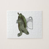 カメとティーカップ ジグソーパズル (横)