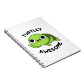 カメにゅー Awesome 面白カメダジャレ ノートブック (右側)