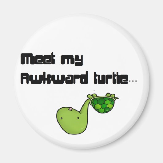 カメに出会う マグネット (正面)