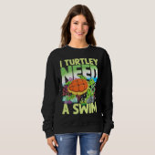 カメのためのスイムTURTLEY スウェットシャツ (正面フル)