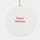 カメのオーナメント(bw) セラミックオーナメント (裏面)