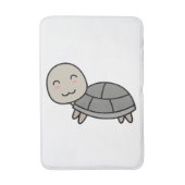 カメのキャラクター動物 バスマット (正面縦)