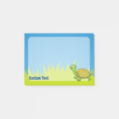 カメのキャラクター ポストイット (正面)