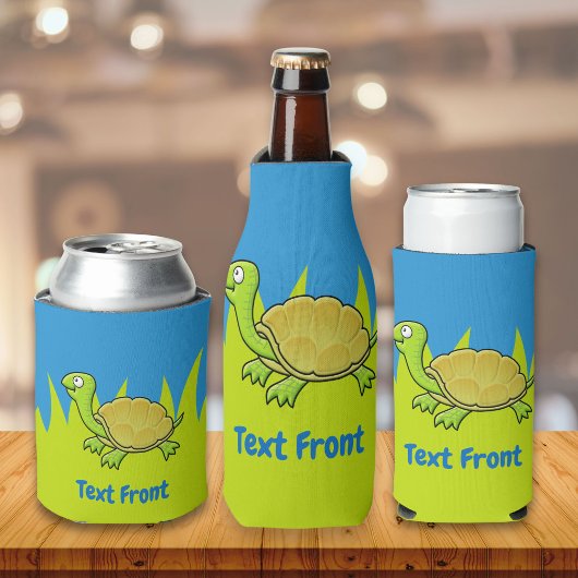 カメのキャラクター 缶クーラー