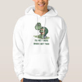 カメのキャラクターTシャツ パーカ (正面)