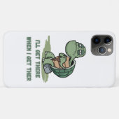 カメのキャラクターTシャツ Case-Mate iPhoneケース (裏面(横))