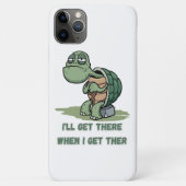 カメのキャラクターTシャツ Case-Mate iPhoneケース (裏面)