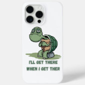カメのキャラクターTシャツ Case-Mate iPhoneケース (裏面)