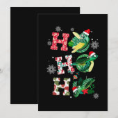 カメのクリスマス恋人たち シーズンカード (正面/裏面)