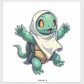 カメのゴースト シール (シート)