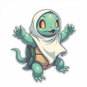 カメのゴースト シール (正面)