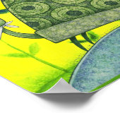 カメのダンス ポスター (角)