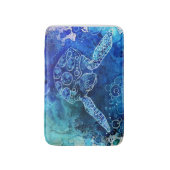 カメのバス・マット、miartによるオリジナル バスマット (正面縦)