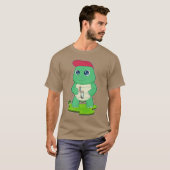 カメのパチンコ Tシャツ (正面フル)