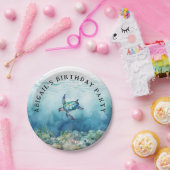 カメのパーソナライズされた誕生日パーティー ペーパープレート (パーティー)