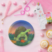 カメのパーティーの中心 ペーパープレート (パーティー)