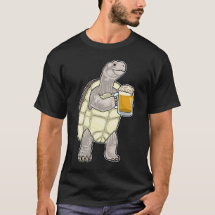 カメのビール Tシャツ
