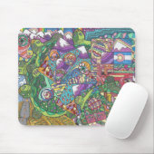 カメのローリング・ヒルズ マウスパッド (マウス)