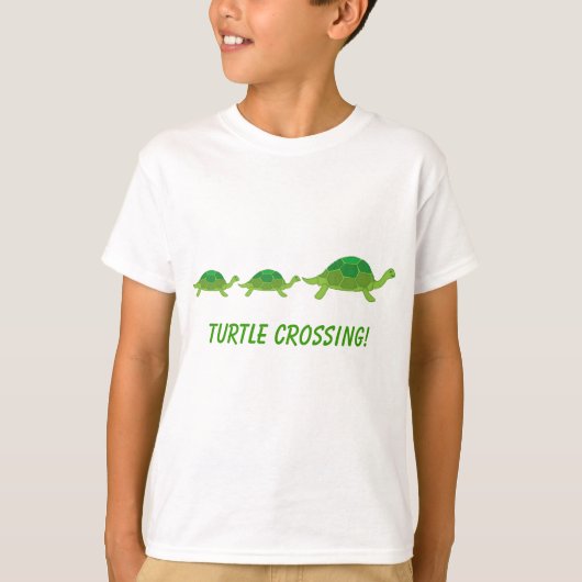 カメの交差! Tシャツ (正面)