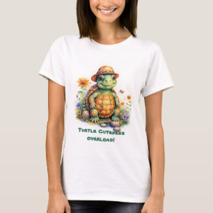 カメの可愛がり過多 Tシャツ