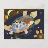 カメの夜 ポストカード (正面)