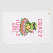 カメの女熱狂する性 ゴルフタオル (横)