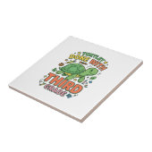 カメの学校Tシャツ_亀の学校を卒業 タイル (側面)