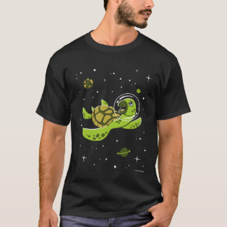 カメの宇宙 Tシャツ