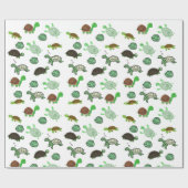 カメの島 ラッピングペーパー (フラット)