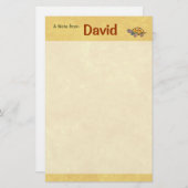 カメの文房具 便箋 (正面/裏面)