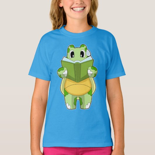 カメの本 Tシャツ (正面)