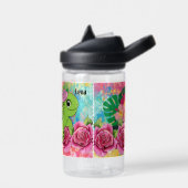 カメの水筒子供へ ウォーターボトル (左面)