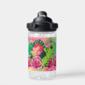 カメの水筒子供へ ウォーターボトル (背面)