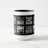 カメの池15ozの信号器のマグ マグカップ (中央)