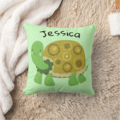 カメの男女兼用でパーソナライズな子供部屋の装飾 クッション (ブランケット)