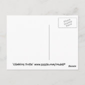 カメの登るポストカード ポストカード (裏面)