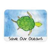 カメの磁石 マグネット (横)