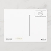 カメの移動 ポストカード (裏面)