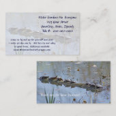 カメの積み重ね 名刺 (正面/裏面)