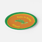 カメの紙皿の動物の誕生会 ペーパープレート (アングル)