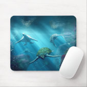 カメの細道 マウスパッド (マウス)