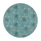 カメの背景 カッティングボード (正面)