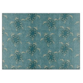 カメの背景 カッティングボード (正面)