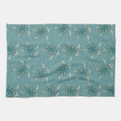 カメの背景 キッチンタオル (横)