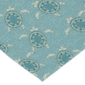 カメの背景 ショートテーブルランナー (コーナー)