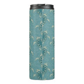 カメの背景 タンブラー (裏面)