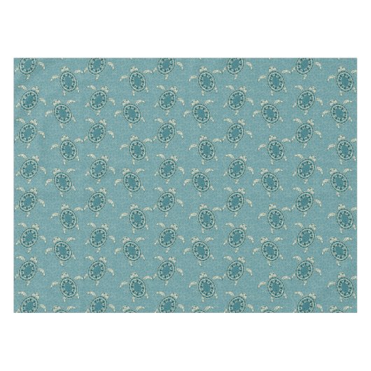 カメの背景 テーブルクロス (正面(横))