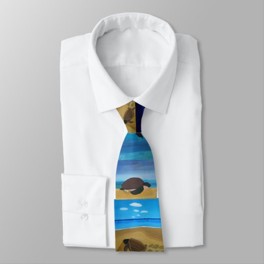 カメの芸術のタイ ネクタイ (タイ)