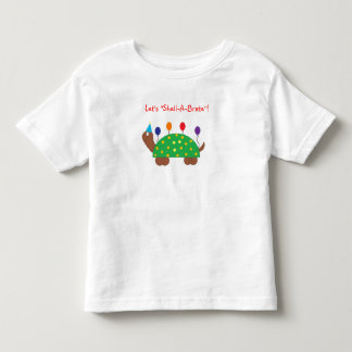 カメの誕生日 トドラーTシャツ