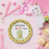 カメの誕生日 ペーパープレート (パーティー)